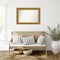 Parlor Gold Non-Beveled Custom Framed Bathroom Vanity Wall Mirror